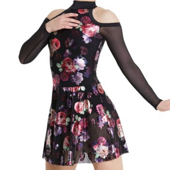 WEISSMAN Dance costume I LOVE YOU  LARGE child - Picture 1 of 7